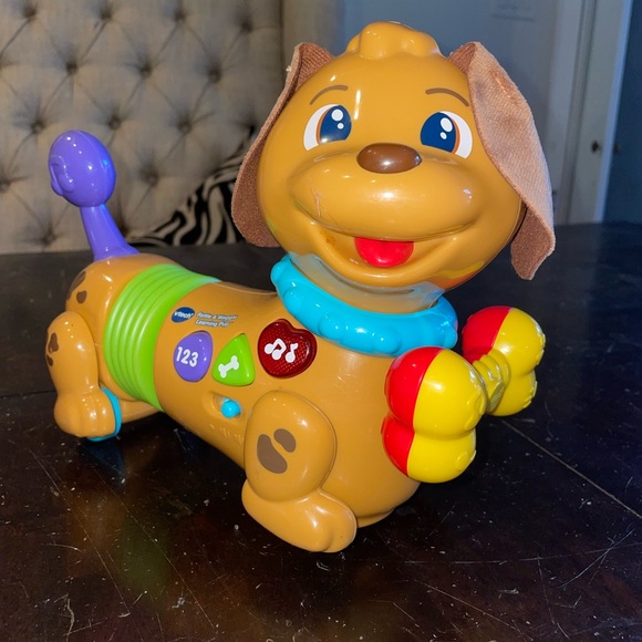 Vtech Toys Vtech Rattle Waggle Learning Pup He Sings Walks And